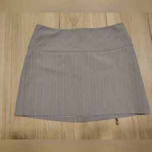 Express Design Studio Pinstripe Skirt